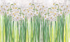 Daffodils Wallpaper, Floral Mural, Oversized Custom Size Wall Art, Non - Woven, Non - Adhesive, Modern Wall Paper, Removable - Adawall Wallpaper - Registered Trade Accounts Only, Wallpaper Wholesale Account - W78144 - Adawall Wholesale - Wallpaper Wholesaler