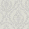 Damask Deep Embossed Wallpaper, Light Gray, White Luxury 3D Non - Pasted Wallcovering, Shimmering, Traditional Non - Woven Wall Decor - Adawall Wallpaper - Registered Trade Accounts Only, Wallpaper Wholesale Account - 1401-3 - Adawall Wholesale - Wallpaper Wholesaler