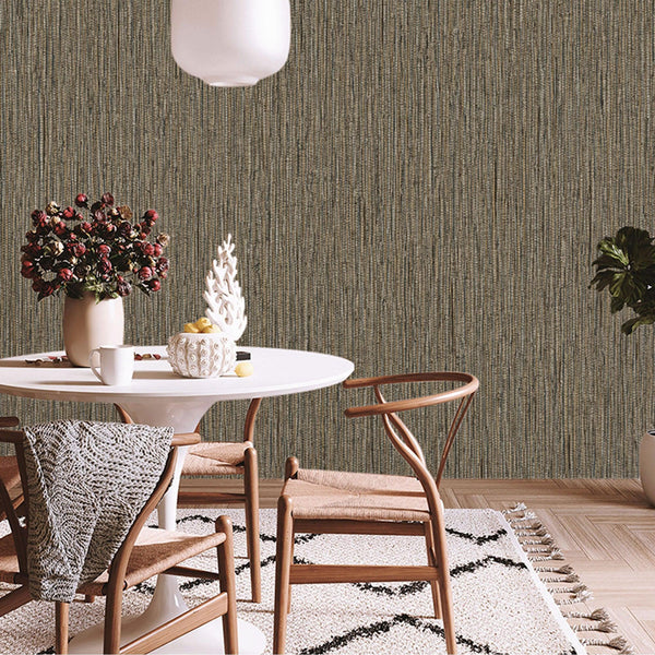 Dark Brown Thin Modern Striped Wallpaper, Deep Embossed Textured Modern Wallcovering - Adawall Wallpaper - Registered Trade Accounts Only, Wallpaper Wholesale Account - 1101-5 - Adawall Wholesale - Wallpaper Wholesaler