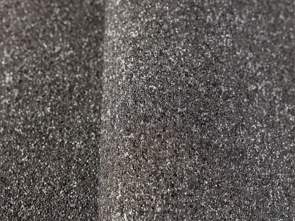 Dark Gray Realistic Stone Granite Textured Wallpaper, Glittering Mineral Effect Stone Texture Wallcovering - Walloro High End Wallcoverings & More
