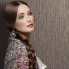 Dark Tan Elegant Striped Embossed Wallpaper, Jute Natural Color Linen Textured Wallcovering - Adawall Wallpaper - Registered Trade Accounts Only, Wallpaper Wholesale Account - 5801-9 - Adawall Wholesale - Wallpaper Wholesaler