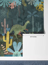 Dino World Wallpaper, Jungle Mural, Oversized Custom Size Wall Art, Non - Woven, Non - Adhesive, Modern Wall Paper, Removable - Adawall Wallpaper - Registered Trade Accounts Only, Wallpaper Wholesale Account - W77755 - Adawall Wholesale - Wallpaper Wholesaler