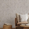 Distressed Metallic Wallpaper, Light Beige 3D Deep Embossed Shiny Rustic Aged Industrial Design - Adawall Wallpaper - Registered Trade Accounts Only, Wallpaper Wholesale Account - 1513-2 - Adawall Wholesale - Wallpaper Wholesaler