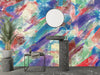 Edgy Graffiti Style Wallpaper, Neon Colors Mural, Oversized Custom Size Wall Art, Non - Woven, Non - Adhesive, Modern Wall Paper, Removable - Adawall Wallpaper - Registered Trade Accounts Only, Wallpaper Wholesale Account - W78214 - Adawall Wholesale - Wallpaper Wholesaler