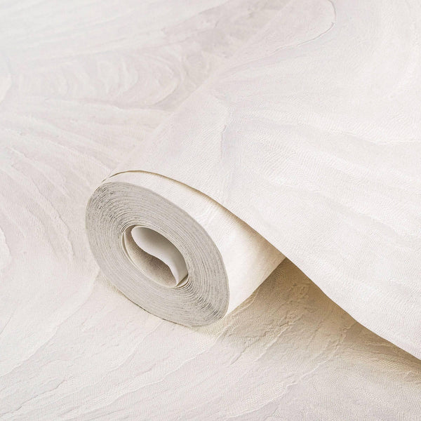 Elegant Beige Embossed Wallpaper, Home Wall Decor, Aesthetic Wallpaper, Textured Wallcovering Non-Adhesive- 41.7”W X 393”H - Walloro High End Wallcoverings & More