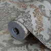 Elegant Damask Deep Embossed Wallpaper, 3D Textured Wallcovering, Traditional, Extra Large 114 sq ft Roll, Fabric Feel, Durable, Washable - Adawall Wallpaper - Registered Trade Accounts Only, Wallpaper Wholesale Account - 6802-4 - Adawall Wholesale - Wallpaper Wholesaler