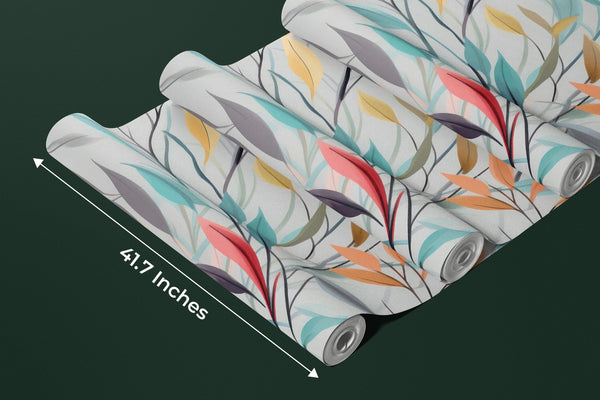 Elegant Floral Wallpaper, Seamless Pattern Mural, Oversized Custom Size Wall Art, Non - Woven, Non - Adhesive, Modern Wall Paper, Removable - Adawall Wallpaper - Registered Trade Accounts Only, Wallpaper Wholesale Account - W77879 - Adawall Wholesale - Wallpaper Wholesaler