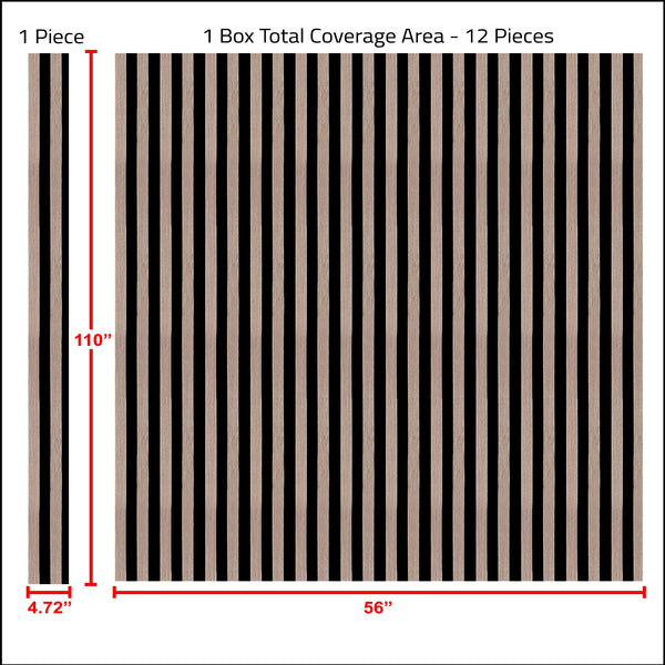 Elegant Interior Light Brown Black Wall Panel, PS Wall Home Decoration Panel, Premium Quality Wall Covering - Adawall Wallpaper - Registered Trade Accounts Only, Wallpaper Wholesale Account - APS101 - Adawall Wholesale - Wallpaper Wholesaler