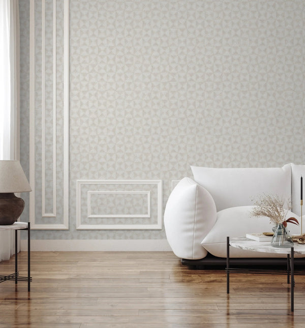 Embossed Cream Patterned Wallpaper,Natural Wallpaper, Modern & Minimalist Wall Covering,Modern Look Neutral Colors Glittering Wallcovering - Adawall Wallpaper - Registered Trade Accounts Only, Wallpaper Wholesale Account - 24105-1 - Adawall Wholesale - Wallpaper Wholesaler
