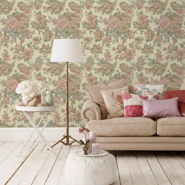 Embossed Modern Solid Color Wallpaper, Cream Textured Wallcovering for Commercial and Home Interior Design Use - Adawall Wallpaper - Registered Trade Accounts Only, Wallpaper Wholesale Account - 5806-2 - Adawall Wholesale - Wallpaper Wholesaler