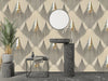 Ethnic Handmade Ikat Wallpaper, Seamless Pattern Mural, Oversized Custom Size Wall Art, Non - Woven, Non - Adhesive, Modern Wall Paper, Removable - Adawall Wallpaper - Registered Trade Accounts Only, Wallpaper Wholesale Account - W77743 - Adawall Wholesale - Wallpaper Wholesaler