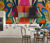 Exotic Botanical Geometric Wallpaper, Seamless Pattern Mural, Oversized Custom Size Wall Art, Non - Woven, Non - Adhesive, Modern Wall Paper, Removable - Adawall Wallpaper - Registered Trade Accounts Only, Wallpaper Wholesale Account - W77896 - Adawall Wholesale - Wallpaper Wholesaler