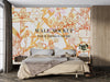 Fantastic Flowers and Butterflies Wallpaper, Seamless Pattern Mural, Oversized Custom Size Wall Art, Non - Woven, Non - Adhesive, Modern Wall Paper, Removable - Adawall Wallpaper - Registered Trade Accounts Only, Wallpaper Wholesale Account - W78102 - Adawall Wholesale - Wallpaper Wholesaler