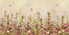 Floral Blossoms Wallpaper, Green Flowers Birds Wall Mural, Oversized Custom Size Wall Art, Non - Woven, Non - Adhesive, Modern Wall Paper, Removable - Adawall Wallpaper - Registered Trade Accounts Only, Wallpaper Wholesale Account - SE320-3 - Adawall Wholesale - Wallpaper Wholesaler