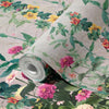 Floral Blossoms Wallpaper, Pink Flowers Birds Wall Mural, Oversized Custom Size Wall Art, Non - Woven, Non - Adhesive, Modern Wall Paper, Removable - Adawall Wallpaper - Registered Trade Accounts Only, Wallpaper Wholesale Account - SE320-1 - Adawall Wholesale - Wallpaper Wholesaler