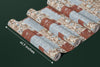 Floral Wallpaper, Brown and Blue Patchwork Mural, Oversized Custom Size Wall Art, Non - Woven, Non - Adhesive, Modern Wall Paper, Removable - Adawall Wallpaper - Registered Trade Accounts Only, Wallpaper Wholesale Account - W77867 - Adawall Wholesale - Wallpaper Wholesaler