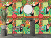 Fun Tropical Wallpaper, Toucan and Amazon Motives Mural, Oversized Custom Size Wall Art, Non - Woven, Non - Adhesive, Modern Wall Paper, Removable - Adawall Wallpaper - Registered Trade Accounts Only, Wallpaper Wholesale Account - W77868 - Adawall Wholesale - Wallpaper Wholesaler