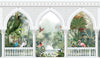 Garden Arch Wallpaper, Birds Mural, Oversized Custom Size Wall Art, Non - Woven, Non - Adhesive, Modern Wall Paper, Removable - Adawall Wallpaper - Registered Trade Accounts Only, Wallpaper Wholesale Account - W77784 - Adawall Wholesale - Wallpaper Wholesaler