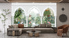 Garden Arch Wallpaper, Birds Mural, Oversized Custom Size Wall Art, Non - Woven, Non - Adhesive, Modern Wall Paper, Removable - Adawall Wallpaper - Registered Trade Accounts Only, Wallpaper Wholesale Account - W77784 - Adawall Wholesale - Wallpaper Wholesaler