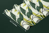 Watercolor Art Wallpaper, Green Leaves Mural, Oversized Custom Size Wall Art, Non-Woven, Non-Adhesive, Modern Wall Paper, Removable