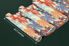 Tropical Summer Print with Palms Wallpaper, Seamless Pattern Mural, Oversized Custom Size Wall Art, Non-Woven, Non-Adhesive, Modern Wall Paper, Removable