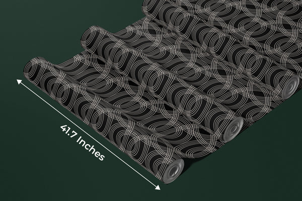 Modern Geometric Wallpaper, Seamless Pattern Mural, Oversized Custom Size Wall Art, Non-Woven, Non-Adhesive, Modern Wall Paper, Removable