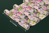 Abstract Floral Wallpaper, Seamless Pattern Mural, Oversized Custom Size Wall Art, Non-Woven, Non-Adhesive, Modern Wall Paper, Removable