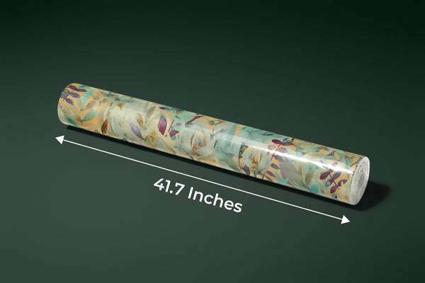 Colorful Flowers Wallpaper, Watercolor Mural, Oversized Custom Size Wall Art, Non-Woven, Non-Adhesive, Modern Wall Paper, Removable