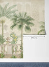 Tropics Wallpaper, Architecture Mural, Oversized Custom Size Wall Art, Non-Woven, Non-Adhesive, Modern Wall Paper, Removable
