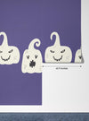 Ghosts, Purple Background Wallpaper, Seamless Pattern Mural, Oversized Custom Size Wall Art, Non - Woven, Non - Adhesive, Modern Wall Paper, Removable - Adawall Wallpaper - Registered Trade Accounts Only, Wallpaper Wholesale Account - W78054 - Adawall Wholesale - Wallpaper Wholesaler