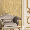 Gold Distressed Metallic Embossed Wallpaper, Shiny Rustic Industrial Modern Wallcovering - Adawall Wallpaper - Registered Trade Accounts Only, Wallpaper Wholesale Account - 7809-3 - Adawall Wholesale - Wallpaper Wholesaler