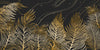 Golden Exotic Palm Leaves Wallpaper, Seamless Pattern Mural, Oversized Custom Size Wall Art, Non - Woven, Non - Adhesive, Modern Wall Paper, Removable - Adawall Wallpaper - Registered Trade Accounts Only, Wallpaper Wholesale Account - W78062 - Adawall Wholesale - Wallpaper Wholesaler