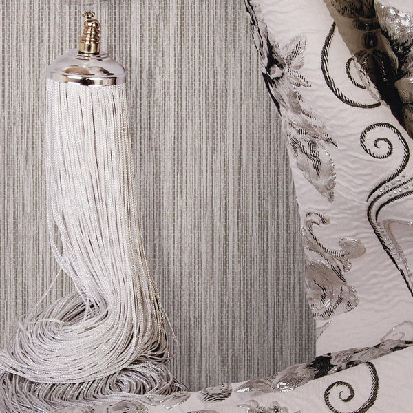Gray Elegant Striped Embossed Wallpaper, Jute Natural Color Linen Textured Wallcovering - Adawall Wallpaper - Registered Trade Accounts Only, Wallpaper Wholesale Account - 5801-8 - Adawall Wholesale - Wallpaper Wholesaler