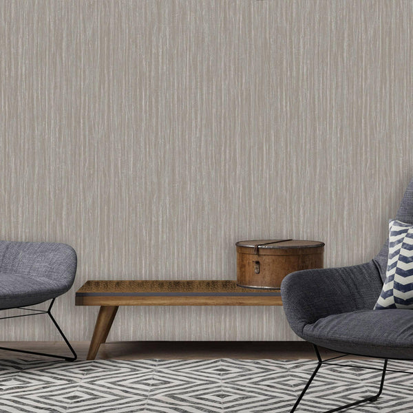 Gray Embossed Wallpaper, 3D Linen Textured, Wallcovering, Traditional, Extra Large 114 sq ft Roll, Fabric Feel, Striped - Adawall Wallpaper - Registered Trade Accounts Only, Wallpaper Wholesale Account - 6807-3 - Adawall Wholesale - Wallpaper Wholesaler