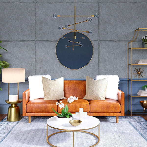 Gray Large Stone Textured Realistic Wallpaper, Non - Adhesive Non - Woven Wallcovering - Adawall Wallpaper - Registered Trade Accounts Only, Wallpaper Wholesale Account - 1214-2 - Adawall Wholesale - Wallpaper Wholesaler