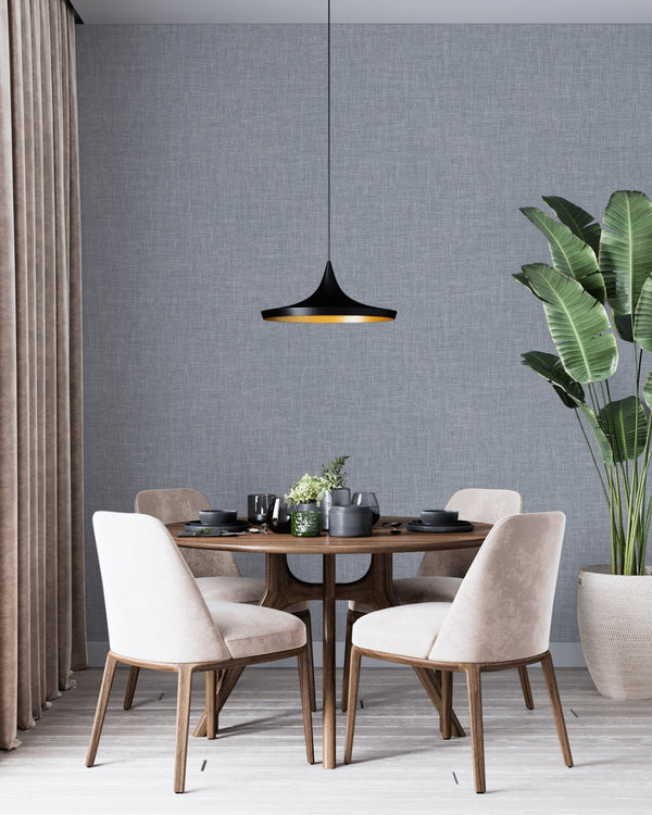Gray Muse Linen Texture Wallpaper, Natural Wallpaper, Modern & Minimalist Wall Covering, Modern Look Neutral Colors Glittering Wallcovering - Adawall Wallpaper -Registered Trade Accounts Only, Wallpaper Wholesale Account - 25104-5 - Adawall Wholesale - Wallpaper Wholesaler