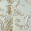 Green Luxury Paisley Deep Embossed Wallpaper, Traditional Rich Textured Wallcovering - Walloro High End Wallcoverings & More