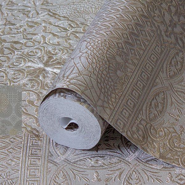 Grey ,Bronze Damask Quilted 3D Embossed wallpaper, Flocked Rich Textured Velvet Feel Luxury Wallcovering - Adawall Wallpaper - Registered Trade Accounts Only, Wallpaper Wholesale Account - 1409-5 - Adawall Wholesale - Wallpaper Wholesaler