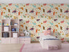 Horses, Clouds, Flowers Wallpaper, Sweet Seamless Pattern Mural, Oversized Custom Size Wall Art, Non - Woven, Non - Adhesive, Modern Wall Paper, Removable - Adawall Wallpaper - Registered Trade Accounts Only, Wallpaper Wholesale Account - W77539 - Adawall Wholesale - Wallpaper Wholesaler