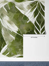 Ikat Boho Art Wallpaper, Greenish Mural, Oversized Custom Size Wall Art, Non - Woven, Non - Adhesive, Modern Wall Paper, Removable - Adawall Wallpaper - Registered Trade Accounts Only, Wallpaper Wholesale Account - W77877 - Adawall Wholesale - Wallpaper Wholesaler