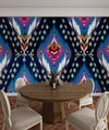 Ikat Ethnic Wallpaper, Abstract Tribal Mural, Oversized Custom Size Wall Art, Non - Woven, Non - Adhesive, Modern Wall Paper, Removable - Adawall Wallpaper - Registered Trade Accounts Only, Wallpaper Wholesale Account - W77870 - Adawall Wholesale - Wallpaper Wholesaler