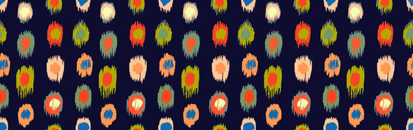 Ikat Polka Dot Wallpaper, Seamless Pattern Mural, Oversized Custom Size Wall Art, Non - Woven, Non - Adhesive, Modern Wall Paper, Removable - Adawall Wallpaper - Registered Trade Accounts Only, Wallpaper Wholesale Account - W77682 - Adawall Wholesale - Wallpaper Wholesaler