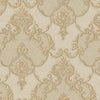 Italian Damask Embossed Wallpaper, Beige, Yellow Sparkling Neutral Colors Luxury Wallcovering, 3D Textured, Non-Woven, Non-Pasted - Walloro High End Wallcoverings & More