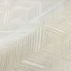 Ivory Geometric Modern Textured Wallpaper, Contemporary Minimalist Wallcovering, Wall Accent - Walloro High End Wallcoverings & More