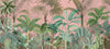 Jungle Wallpaper, Pink Sky Mural, Oversized Custom Size Wall Art, Non - Woven, Non - Adhesive, Modern Wall Paper, Removable - Adawall Wallpaper - Registered Trade Accounts Only, Wallpaper Wholesale Account - W77709 - Adawall Wholesale - Wallpaper Wholesaler