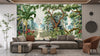 Jungle Wallpaper, Tropical Plants Mural, Oversized Custom Size Wall Art, Non - Woven, Non - Adhesive, Modern Wall Paper, Removable - Adawall Wallpaper - Registered Trade Accounts Only, Wallpaper Wholesale Account - W77686 - Adawall Wholesale - Wallpaper Wholesaler
