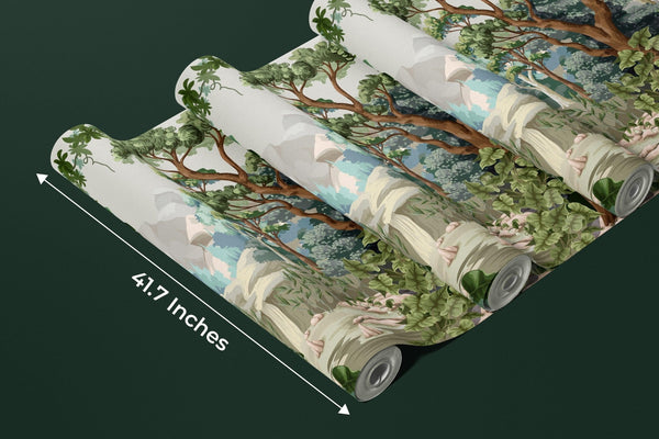 Jungle Wallpaper, Tropical Plants Mural, Oversized Custom Size Wall Art, Non - Woven, Non - Adhesive, Modern Wall Paper, Removable - Adawall Wallpaper - Registered Trade Accounts Only, Wallpaper Wholesale Account - W77686 - Adawall Wholesale - Wallpaper Wholesaler