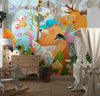Kids Adventure Wallpaper, Jungle Animals Mural, Oversized Custom Size Wall Art, Non - Woven, Non - Adhesive, Modern Wall Paper, Removable - Adawall Wallpaper - Registered Trade Accounts Only, Wallpaper Wholesale Account - W78116 - Adawall Wholesale - Wallpaper Wholesaler
