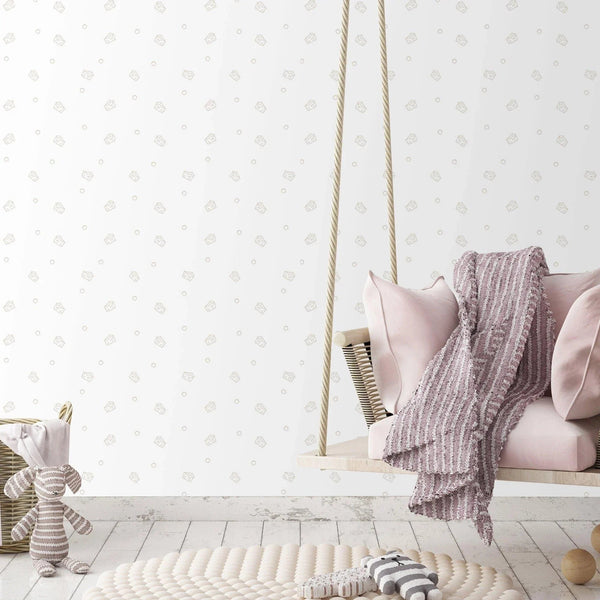 Kids Room Cheese Textured Wallpaper, Light Color White, Boys Girls Bedroom Wallpaper, Nursery Wallpaper, 114 sq ft Roll, Kids Bathroom - Adawall Wallpaper - Registered Trade Accounts Only, Wallpaper Wholesale Account - 8926-1 - Adawall Wholesale - Wallpaper Wholesaler