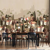 Landscape Wall Mural Houses Cityscape Stylish Wallpaper, Light Beige Oversized Custom Size Wall Covering, Non - Woven, Non - Adhesive, Modern Large Art - Adawall Wallpaper - Registered Trade Accounts Only, Wallpaper Wholesale Account - SE318-3 - Adawall Wholesale - Wallpaper Wholesaler